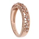9ct Rose Gold 0.15ct Diamond Vine Of Life Clogau Ring