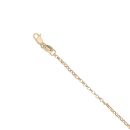 9ct Yellow Gold Cubic Zirconia Double Infinity Bracelet 7"