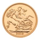 2019 Elizabeth II Fifth Portrait UK Full Sovereign Coin