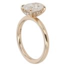 9ct Yellow Gold 2.20ct Oval Cut Lab Grown Diamond Solitaire Ring