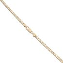 9ct Yellow Gold Patterned Cross Pendant and Chain 22"