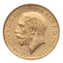 1927 George V Large Head UK Full Sovereign Coin