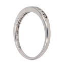 9ct White Gold 0.10ct Brilliant Cut Diamond Eternity Ring