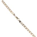 9ct Yellow Gold Double Curb Chain 18"