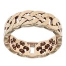 9ct Yellow Gold Plain Celtic Ring