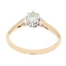 18ct Yellow Gold 0.50ct Brilliant Cut Diamond Solitaire Ring