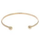 9ct Yellow Gold Plain Torque Bangle