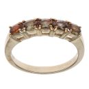 9ct Yellow Gold Andalusite Five Stone Ring