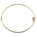 9ct Yellow Gold 1.00ct Brilliant Cut Diamond Bangle