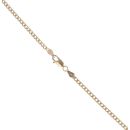 9ct Yellow Gold Curb Chain 32"
