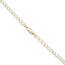 9ct Yellow Gold Curb Chain 26"