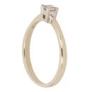 9ct Yellow Gold 0.25ct Princess Cut Diamond Solitaire Ring