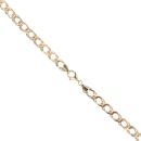 9ct Yellow Gold Double Curb Chain 18"
