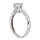 9ct White Gold 0.25ct Brilliant Cut Diamond Solitaire Ring