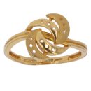 22ct Yellow Gold Vortex Ring