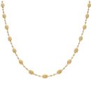 22ct Yellow Gold Bead Chain 18"