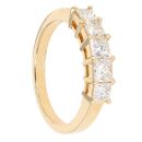 18ct Yellow Gold Five Stone Diamond Ring by Anya Belle