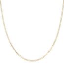 9ct Yellow Gold Curb Chain 22"