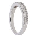 18ct White Gold 0.30ct Brilliant Cut Diamond Half Eternity Ring