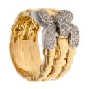 18ct Yellow Gold 0.50ct Brilliant Cut Diamond Fancy Ring