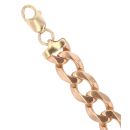 9ct Yellow Gold Curb Bracelet 9.5"