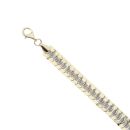 14ct Yellow & White Gold Child's 6" Bracelet