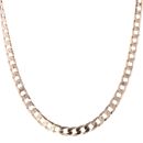 9ct Yellow Gold Curb Chain 22"