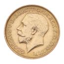 1918 George V Large Head India Full Sovereign Coin