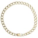 9ct Yellow Gold Curb Bracelet 8"