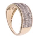 9ct Yellow Gold 1.00ct Brilliant Cut Diamond Fancy Ring