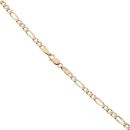 9ct Yellow Gold Figaro Chain 20"