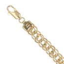 18ct Yellow Gold Fancy Bracelet 8.5"