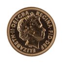 2014 Elizabeth II Fourth Portrait UK Full Sovereign Coin