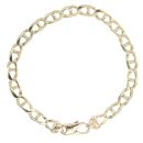 9ct Yellow Gold Anchor Bracelet 8.5"