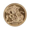 1963 Elizabeth II First Portrait UK Full Sovereign Coin