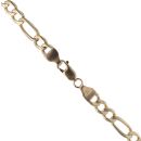 9ct Yellow Gold Figaro Chain 20"
