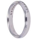 18ct White Gold 0.25ct Round Brilliant Diamond Eternity Ring