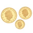 2019 The Britannia Premium UK Coins Set of 3 with Proof