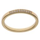 18ct Yellow Gold 0.05ct Brilliant Cut Diamond Eternity Ring