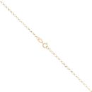 14ct Yellow Gold 1.35ct Brilliant Cut Diamond Trilogy Pendant And Chain 18"