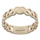 9ct Yellow Gold Celtic Hearts Ring
