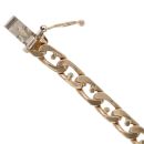 9ct Yellow Gold Fancy Bracelet 7.5"