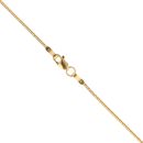 22ct Yellow Gold Foxtail Chain 18"
