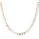 9ct Yellow Gold Curb Chain 20"