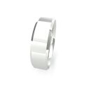 9ct White Gold Soft Chamfered Edge Wedding Band 6mm