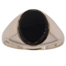 9ct Yellow Gold Onyx Signet Ring