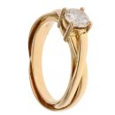18ct Yellow Gold 0.75ct Diamond Solitaire Ring