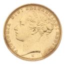 1885 Victoria Young Head Australia Full Sovereign Conin