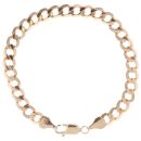 9ct Yellow Gold Curb Bracelet 9"
