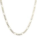 14ct Yellow Gold Figaro Chain 24"